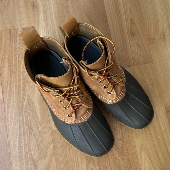 L.L. Bean Classic 6” Duck Bean Boots Women’s Size 8 Made in USA - Picture 7 of 8